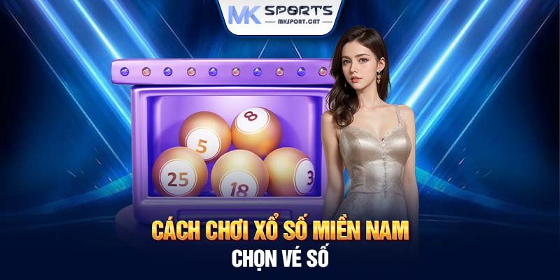 Cách chơi xổ số miền Nam - chọn vé số